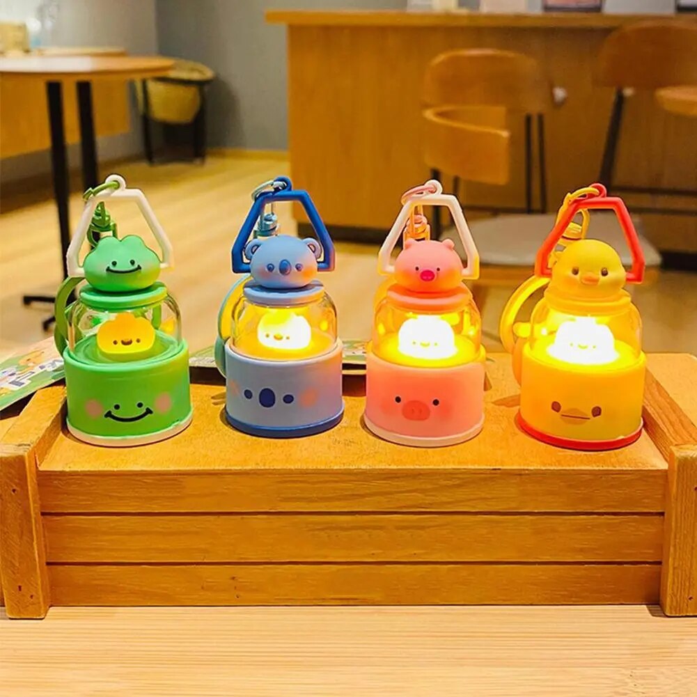 Skanto | Opplysende Glow Buddies Karakter Nøkkelringer