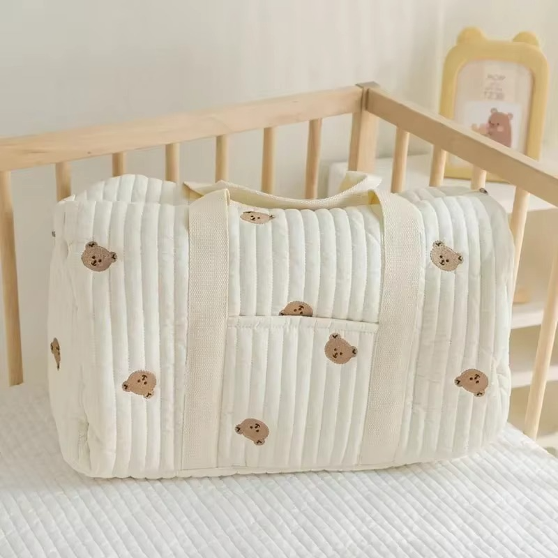 Skanto | Allsidig Mommy Reise Tote - Bleie, Napp, og Essensielle Organiseringsveske