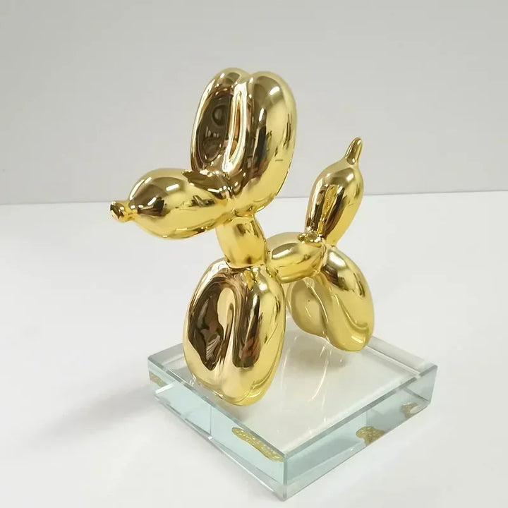 Skanto | Nordisk Ballonghund Skulptur Harpiks Dyreskulptur Kunst Skulpturer og Figurer Håndverk Hjem Innredning Rom Desktop Tilbehør