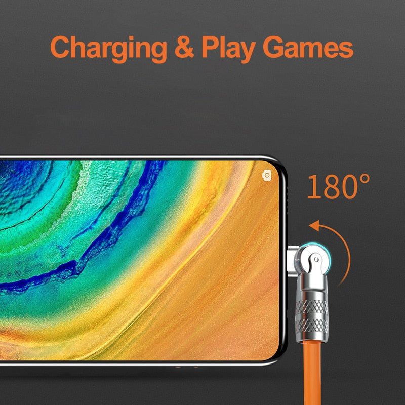 Skanto | Cord Master Telefon Hurtiglading Rotasjonskabel