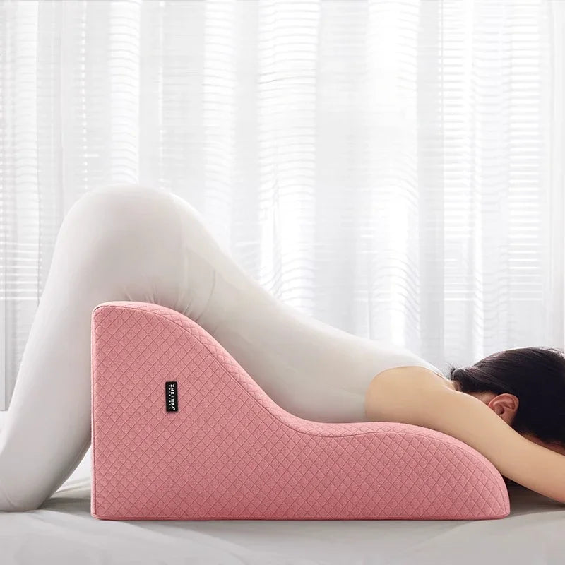 Multi-Vinkel Ryggstøtte Minneskum Ergonomisk Pute | Skanto