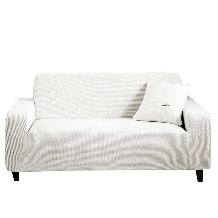 Skanto | Sofalino Stretch | Elastisk Sofabetræk | Jacquard Design | Til 1–4 Sæder & L-Form
