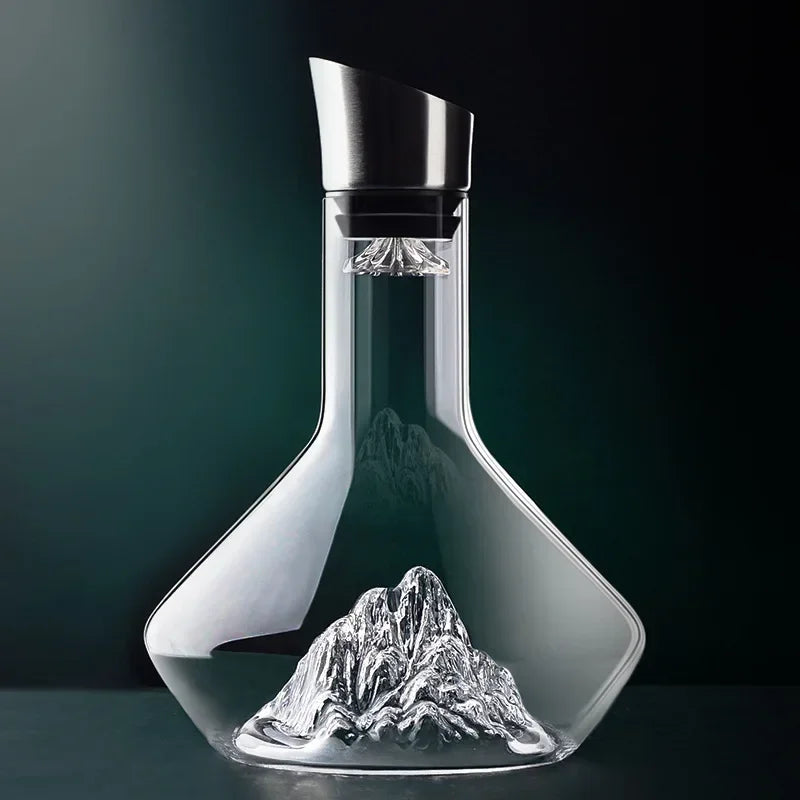 Premium Crystal Wine Pourer – 1500ml for Red & White Wines | Skanto