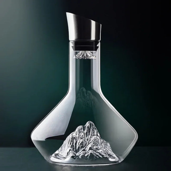 Norvo | 1500ml Iceberg Decanter Kreativ blyfri krystallmateriale luksus høy-kvalitets hjem rødvin vin distributør karaffel vin mugge