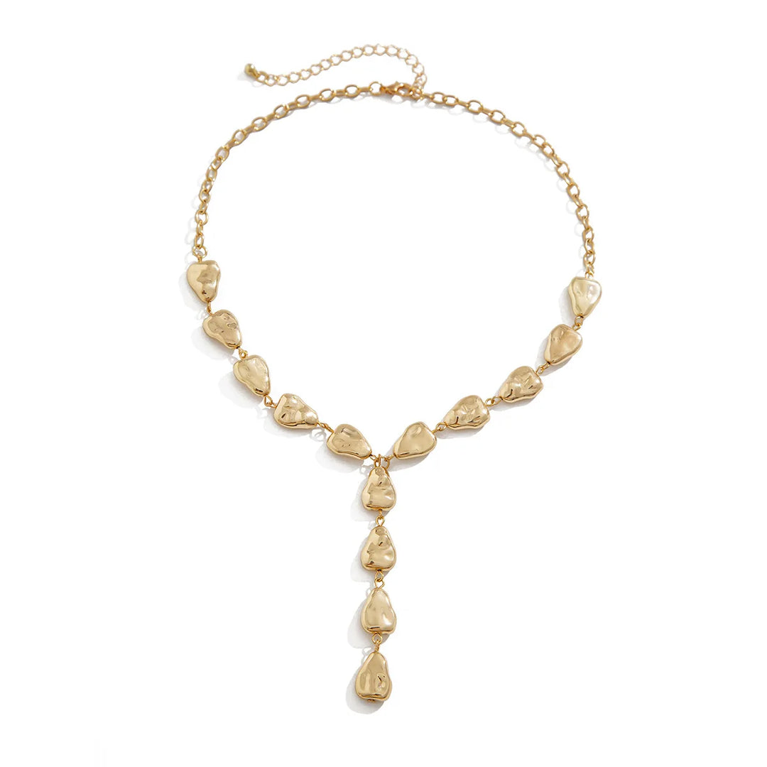 Skanto | Moderne stein inspirert lariat-halskjede
