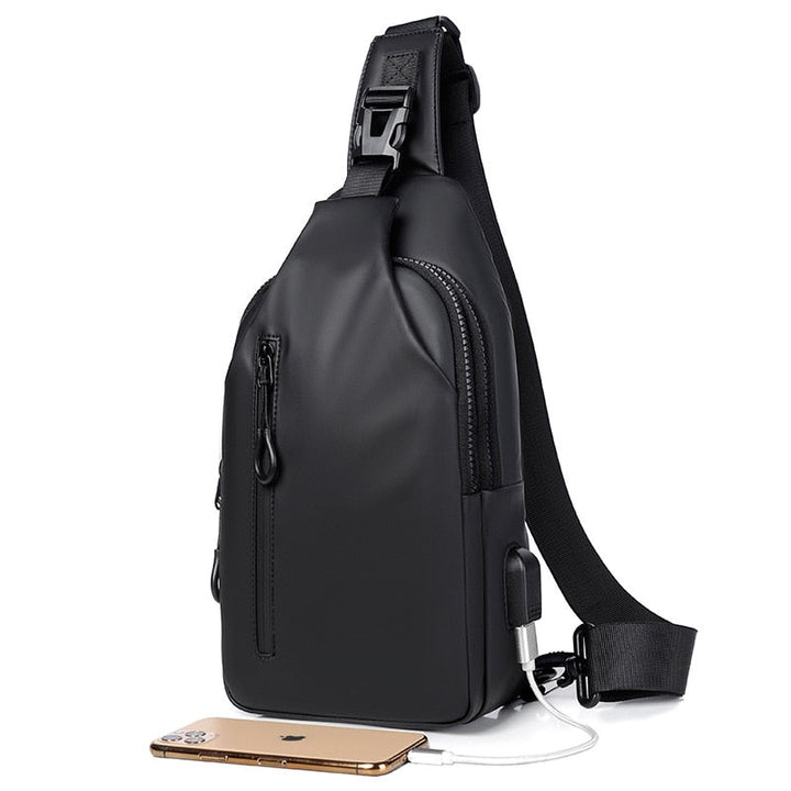 Skanto | Koreansk By Vanntett USB Lading Krossbody Bag