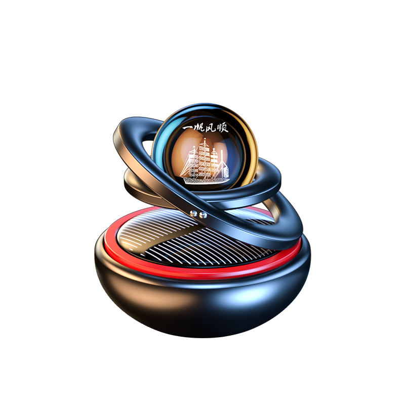 Norvo | Kreativ Double-Ring Bil Luftrenser