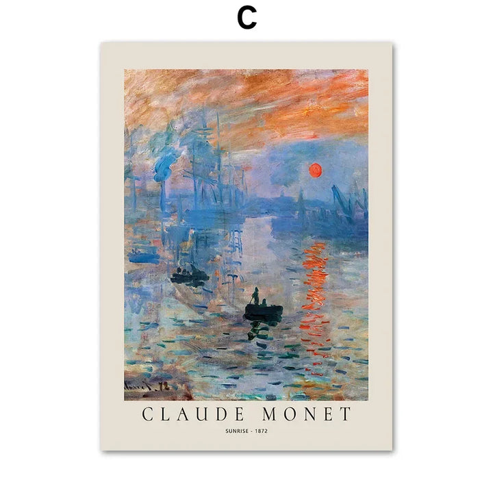 Timeless Classics Vintage Landscape Wall Art Fine Art Canvas Prints Pictures Posters Famous Paintings For Living Room Dining Room Bedroom Art Decor | Skanto