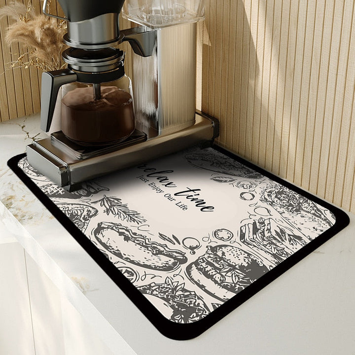 AbsorpTowel Mat - Antiskli, Ultra-absorberende og Stilig Skanto