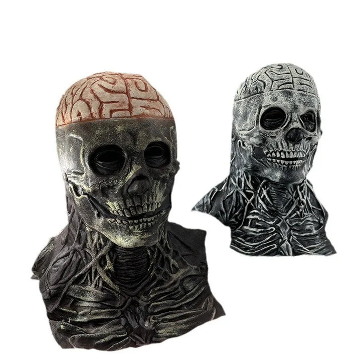 Skanto | Halloween Horror Lateks Hodeskalle Maske
