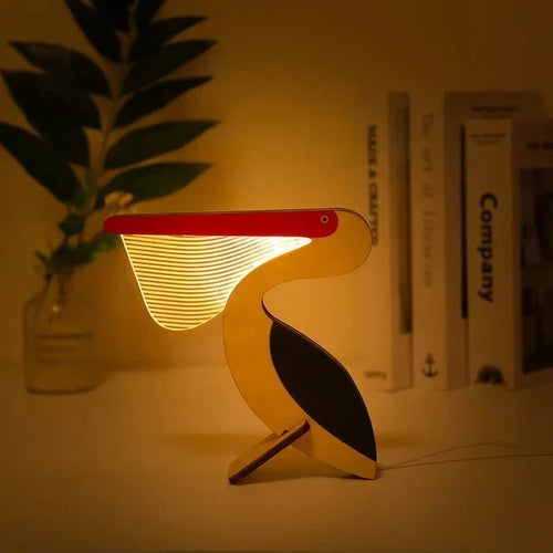 Skanto | Sjarmerende tre dyr LED nattbordlamper