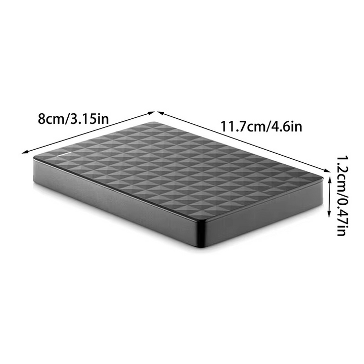 Skanto | Ultra-Rapid External Hard Drive, 8TB USB 3.0 Portable Storage Solution