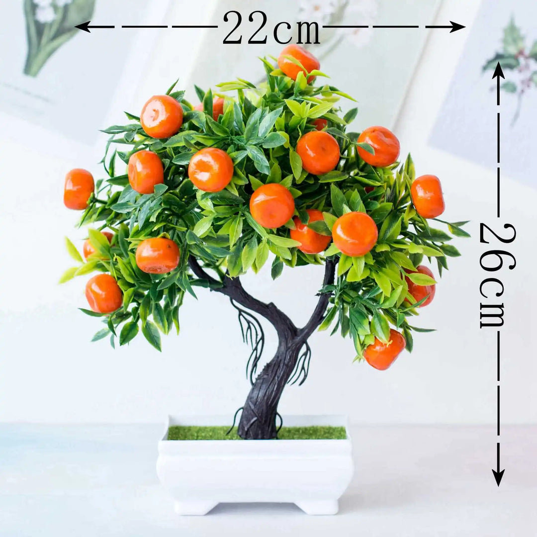 Skanto | Kunstig Appelsin Kumquat Frukt Tre