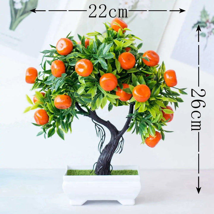Skanto | Kunstig Appelsin Kumquat Frukt Tre
