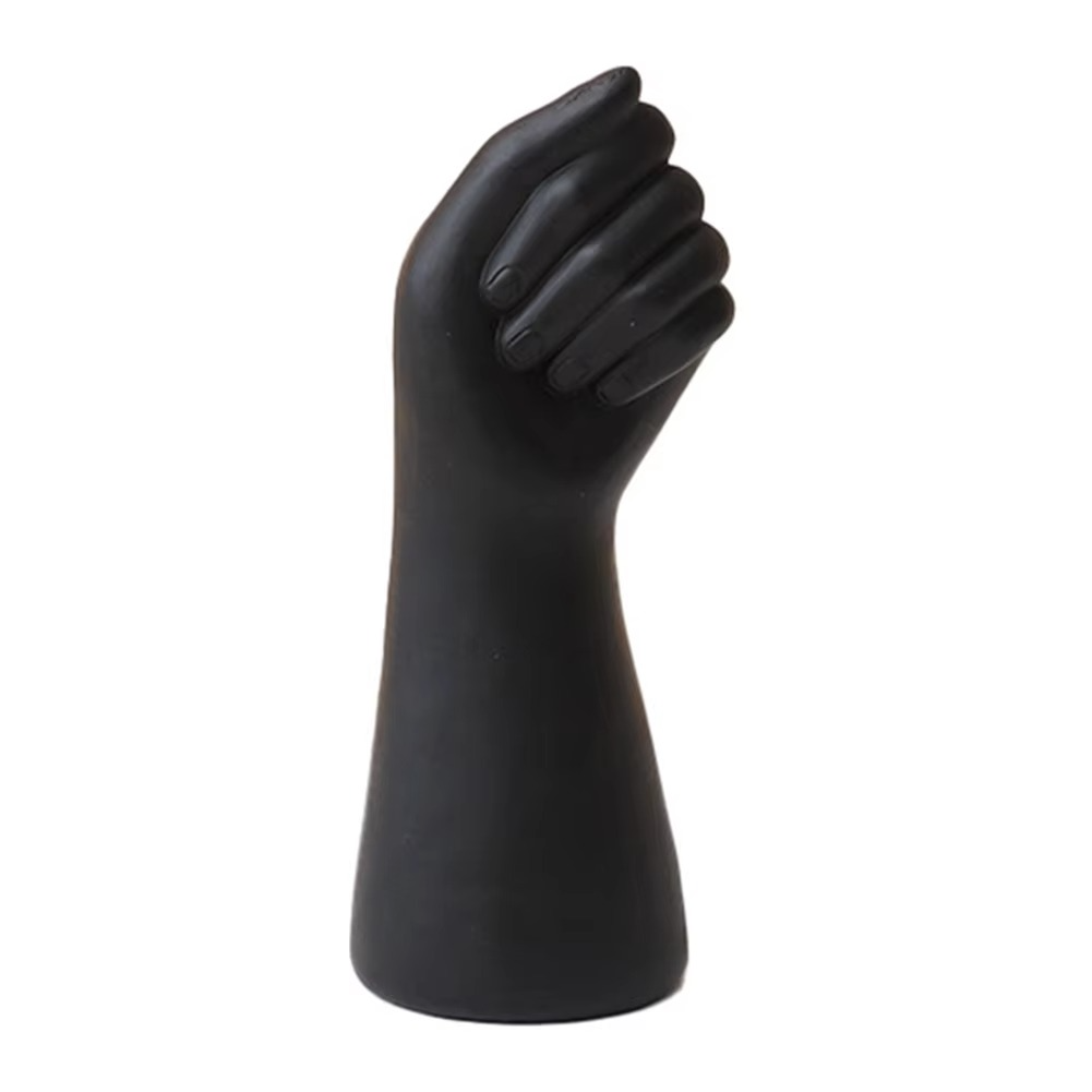 Skanto | Nordisk Stil Gylden Hånd Keramikk Vase - Moderne Dekorativ Midtpunkt for Hjem & Kontor