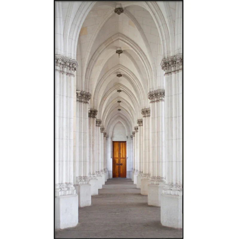 Modern Abstract Minimalist Arch Motifs Architecture Wall Art Fine Art Canvas Prints Pictures for Entry Hall Foyer Living Room Home Office Decor | Skanto