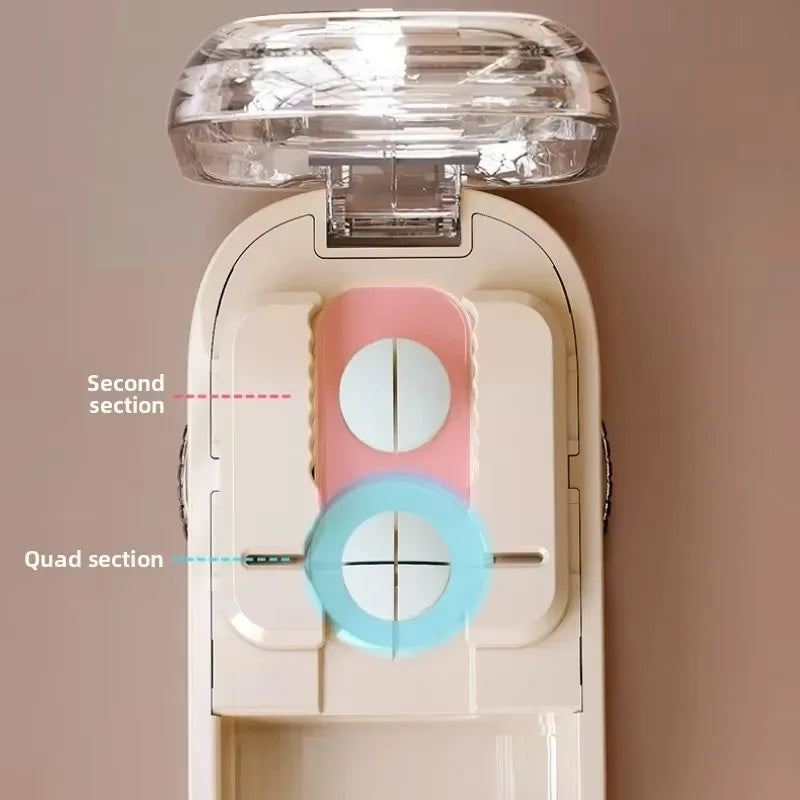 Pocket Size Dustproof Pill Cutter Organizer | Skanto