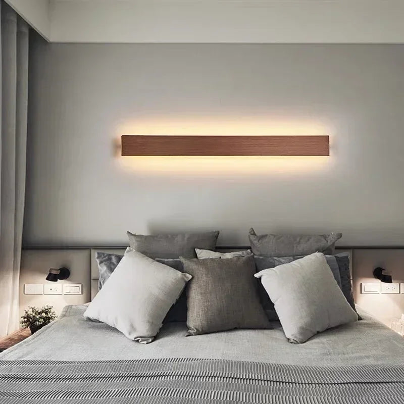 Skanto | LumiEra Moderne LED Vegglampe | Stilrent Design | Varme Hvite Lys for Soverom, Gang & Bad