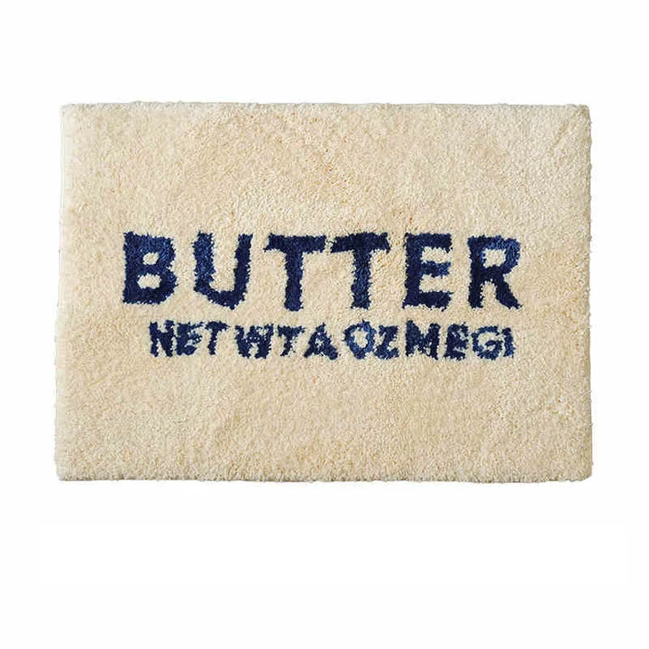 Butter Toast Tuftet Mat | Skanto