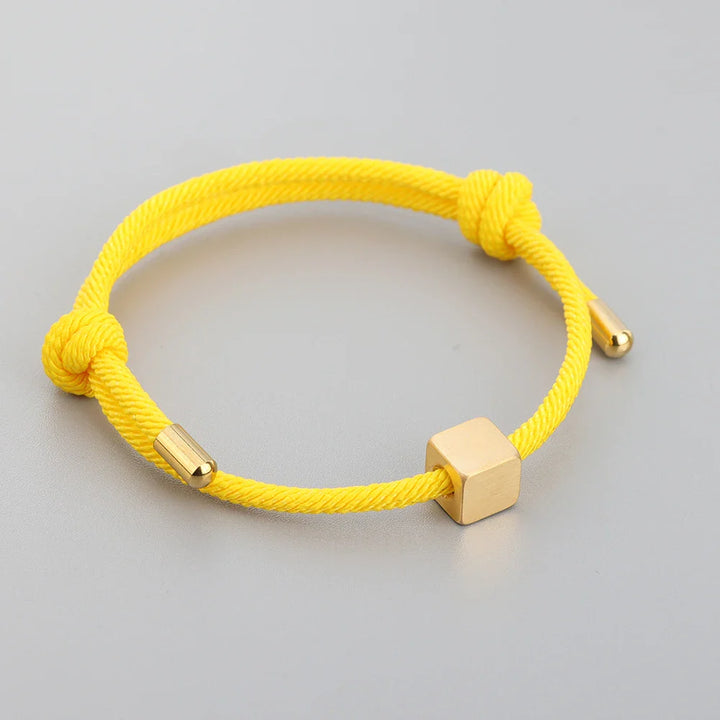 Skanto | Justerbare Par Boks Bokstav Initialer Armbånd