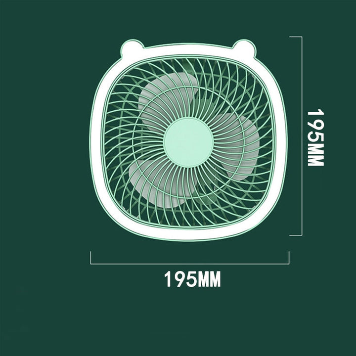 Kompakt Enkel Mini Nattlampe USB Luftkjøler | Skanto