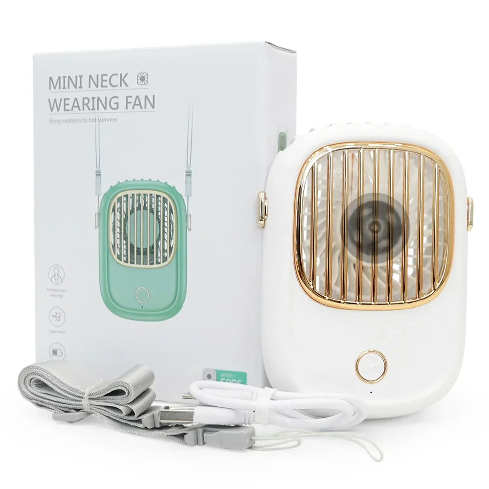 Norvo | AeroBreeze Nakke vifte | Bærbar, oppladbar vifte for komfort overalt