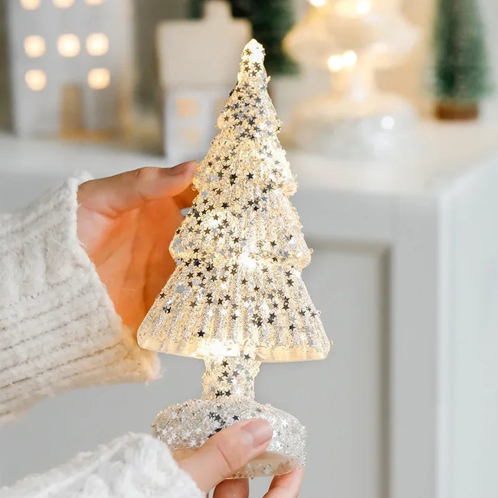Skanto | Juletid LED Frostet Glass Trelampe