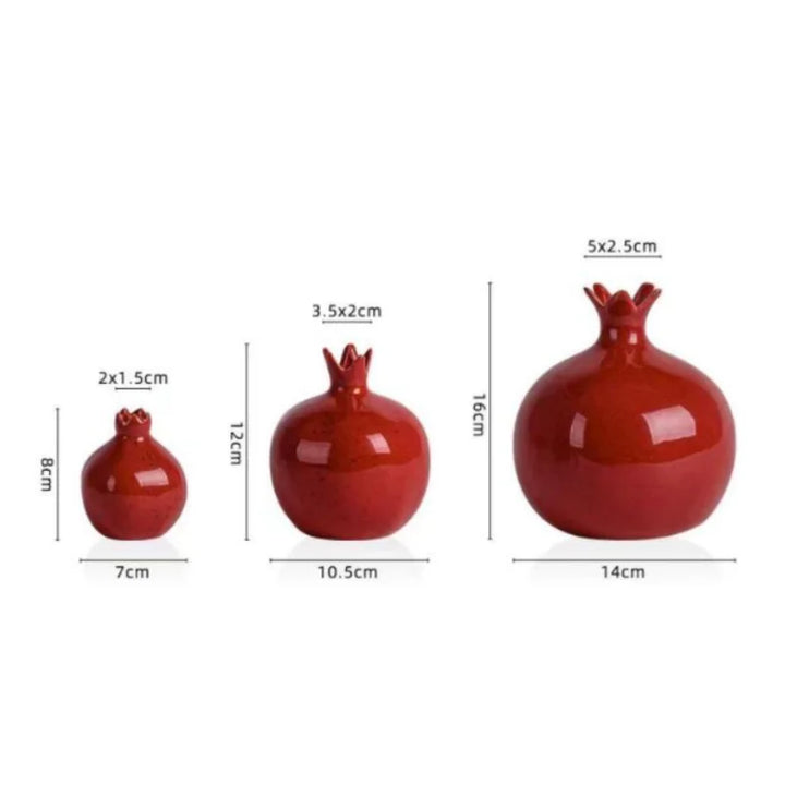 Keramisk Granateple Vase | Skanto