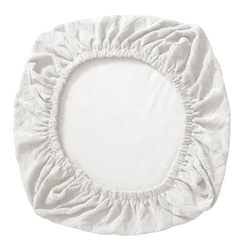 Norvo | Spandex elastisk kontorstol trekk Jacquard sete trekk ananas mesh fleece beskyttende trekk elastisk datastol beskytter