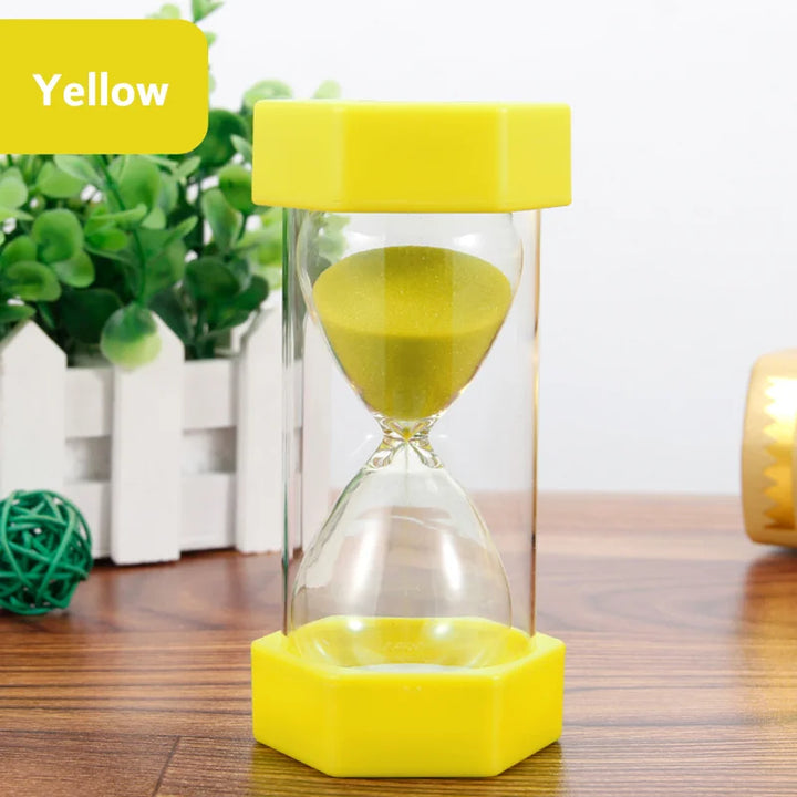 Hexagonal dekorativ timeglass – flere tidsalternativer og farger | Skanto