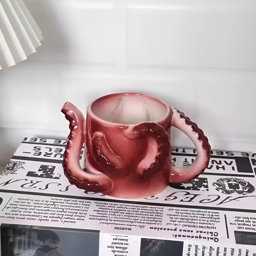 Skanto | Blæksprutte Tentakel Keramikkaffekopp