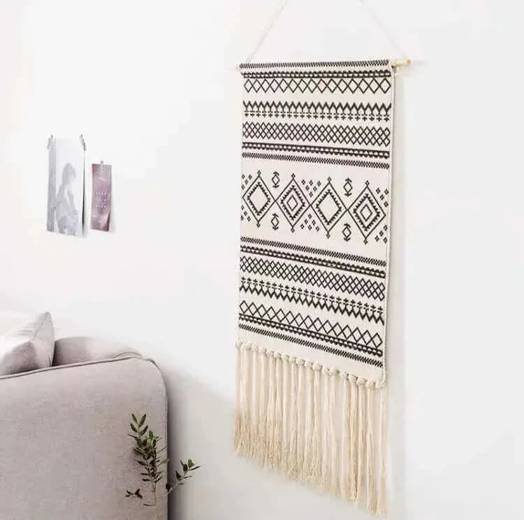 Skanto | Makrame Henge Bomulls Teppe