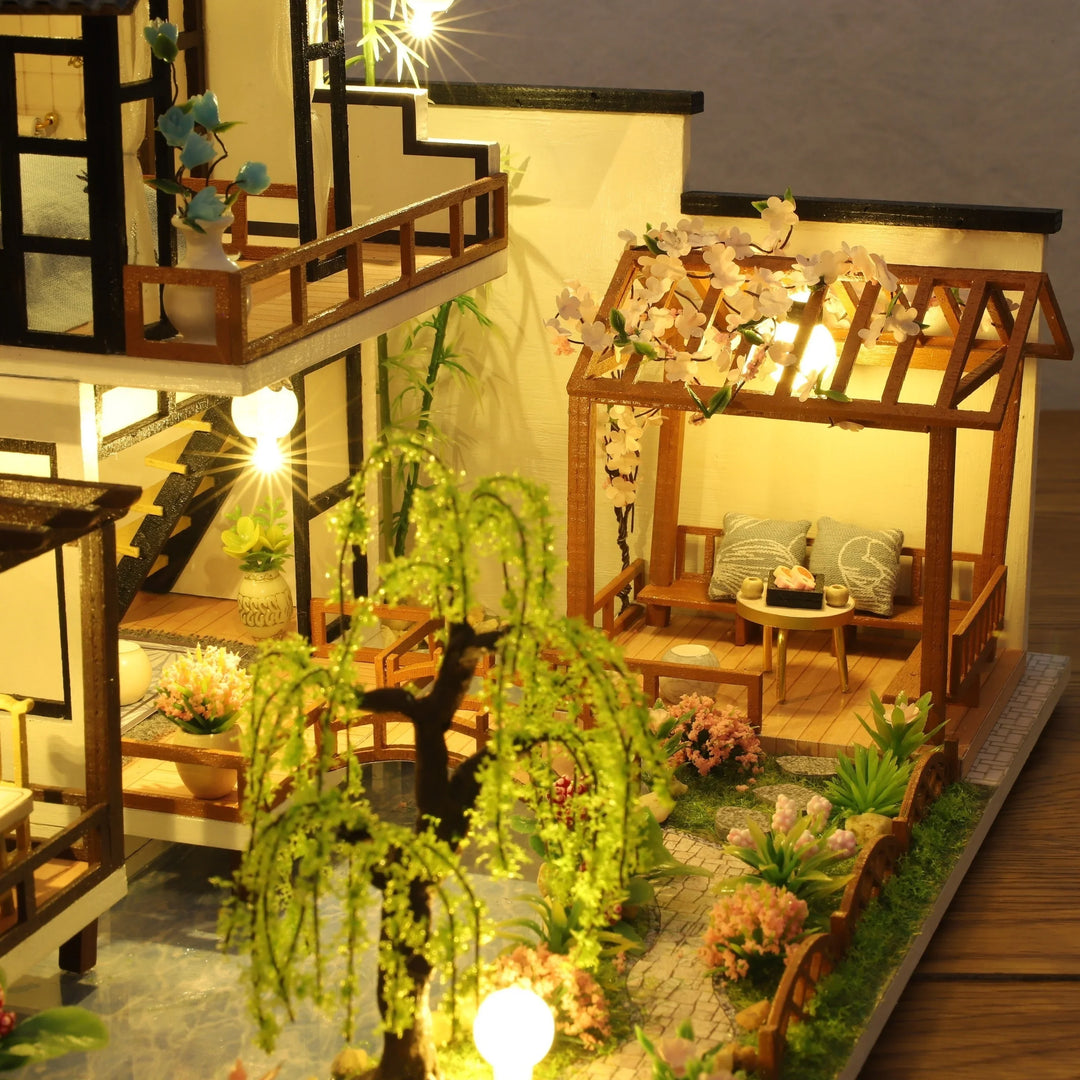 Skanto | Minvella | DIY Miniatyrtrehus | 3D Byggesett for Selvmontering | Kreativt Håndverkssett for Tenåringer og Voksne | Perfekt Gaveidé