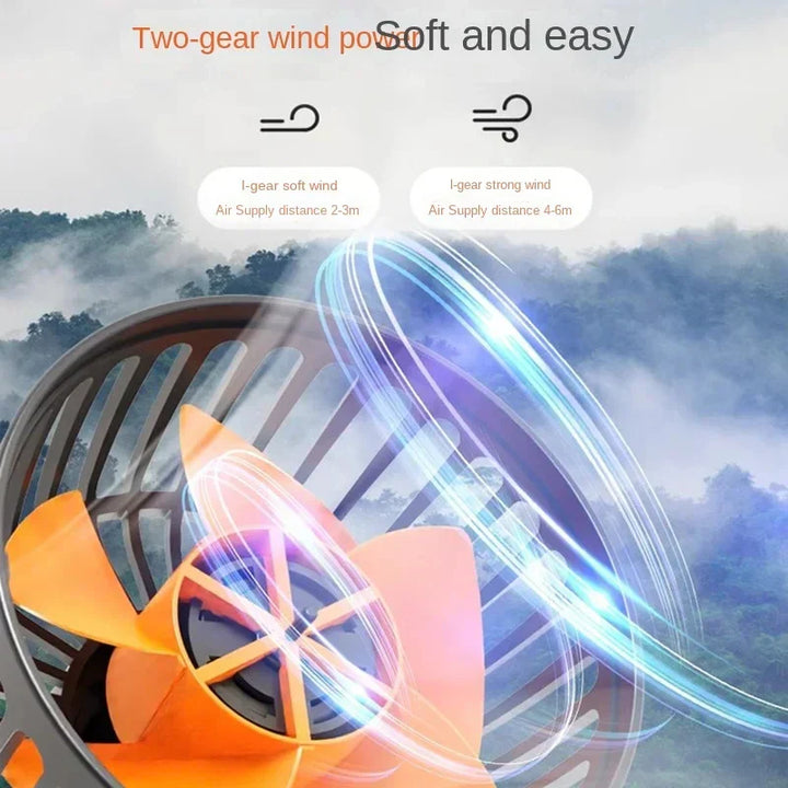 360° Justerbar 3-Hode Bilvifte USB/12V/24V – AirFlow | Skanto