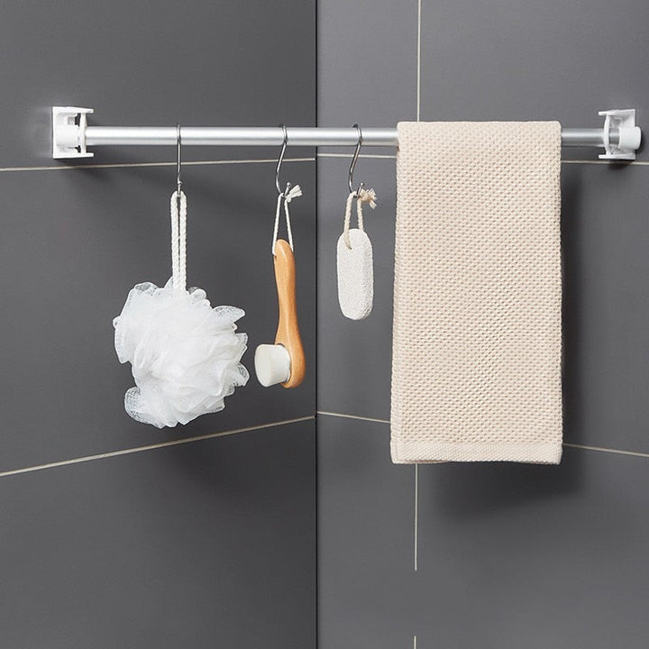 Punch-Free Handy Hook Justerbar Stangholder | Skanto