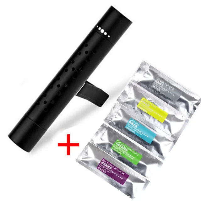 Norvo | AROMOVA Bilparfyme Klips | Langvarig naturlig duft med essensielle oljer | Justerbar ventilklips | Ingen lekkasje | For bil- og romluft