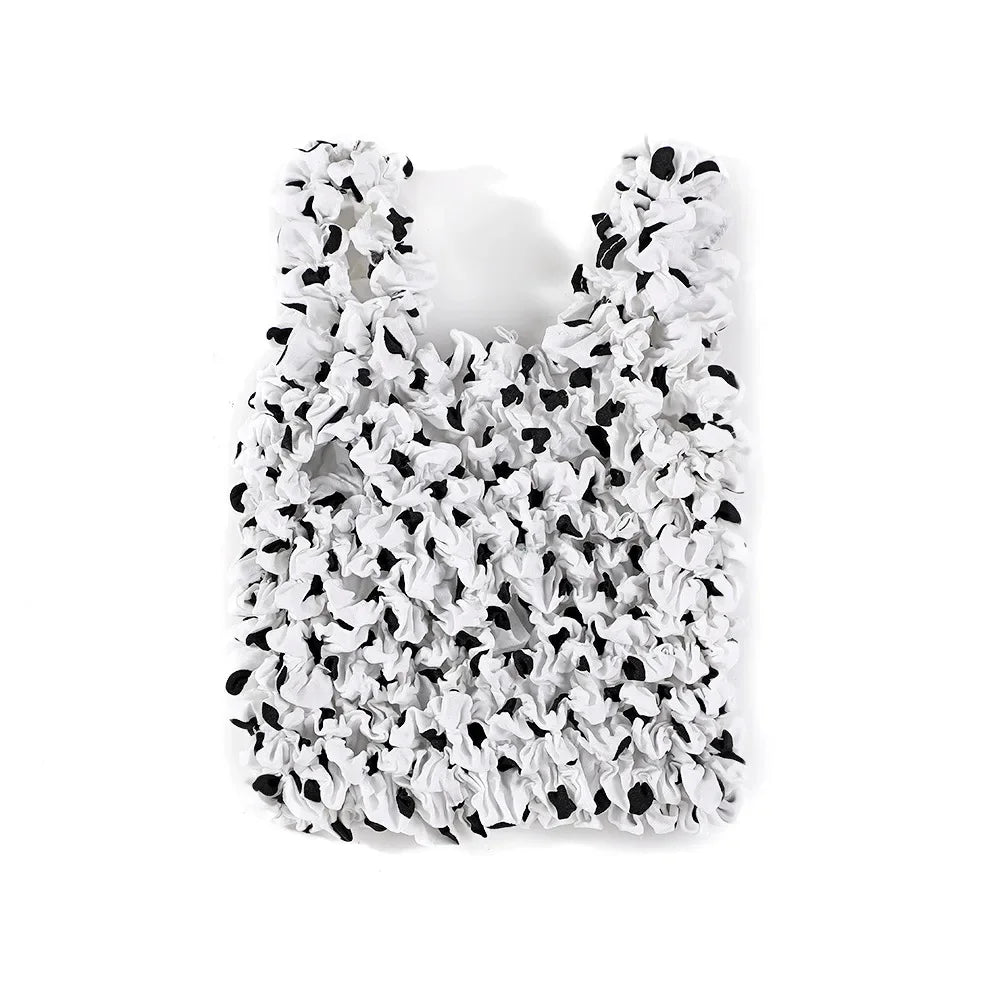 Skanto | Floral Stretch Shopper Mini Elastisk Bag