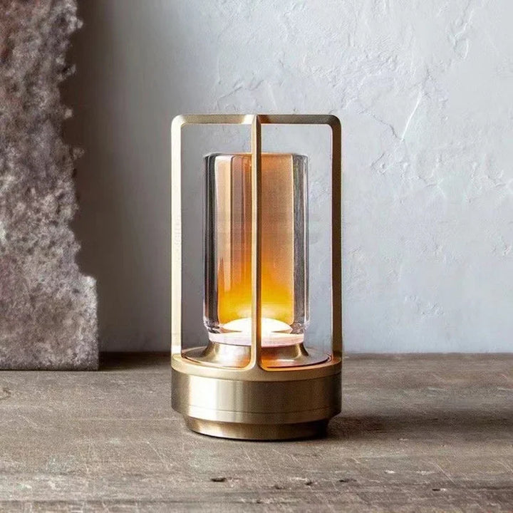 Skanto | Oppladbar Trådløs LuxuryGlow Bordlampe - Elegant Trådløs Lampe for Enhver Stemning
