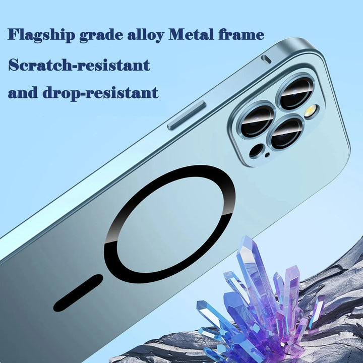 Skanto | Magsafe Aluminium Ramme Metall Bumper iPhone Deksel