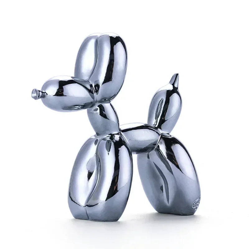 Skanto | Nordisk Ballonghund Skulptur Harpiks Dyreskulptur Kunst Skulpturer og Figurer Håndverk Hjem Innredning Rom Desktop Tilbehør