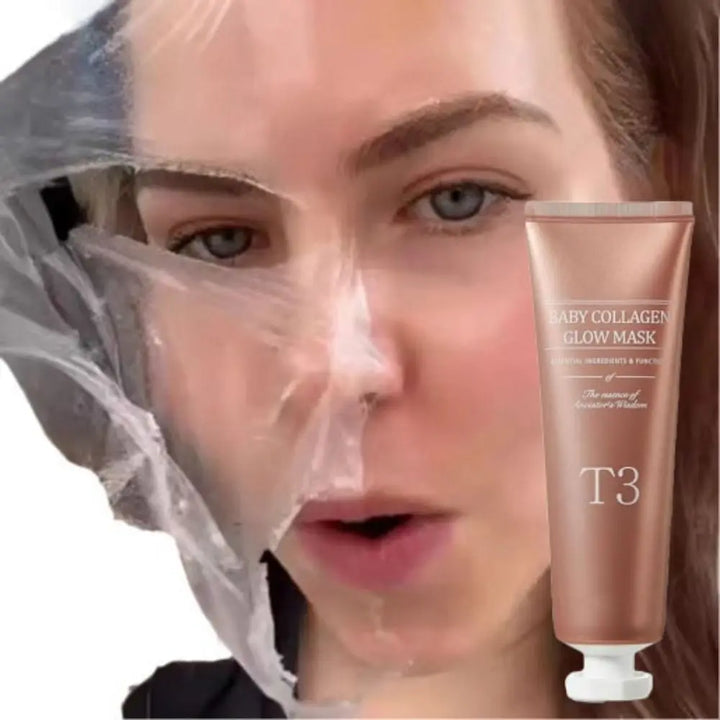 Skanto | Koreansk Glass Hud Kollagen Glow Maske