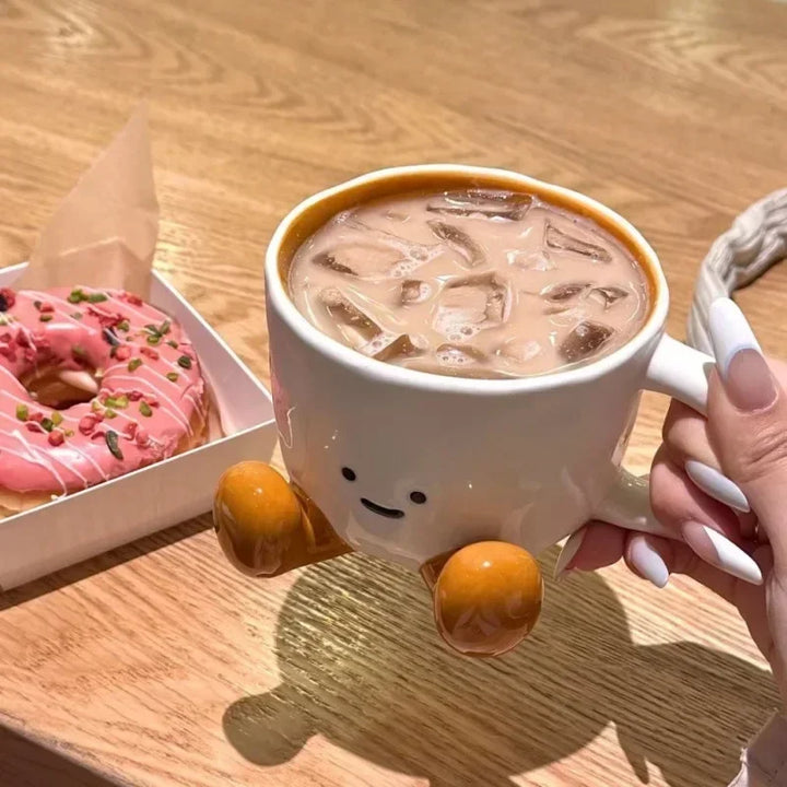Skanto | Happy Cute Face Keramikkopp