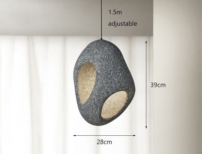 Skanto | Moderne Kreativ LED Pendellampe Wabi Sabi