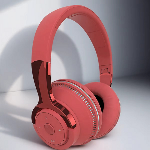 Skanto | Sammenleggbar Bluetooth 5.1 Trådløs Stereo Hodetelefon med Mikrofon for Mobil og Nettbrett