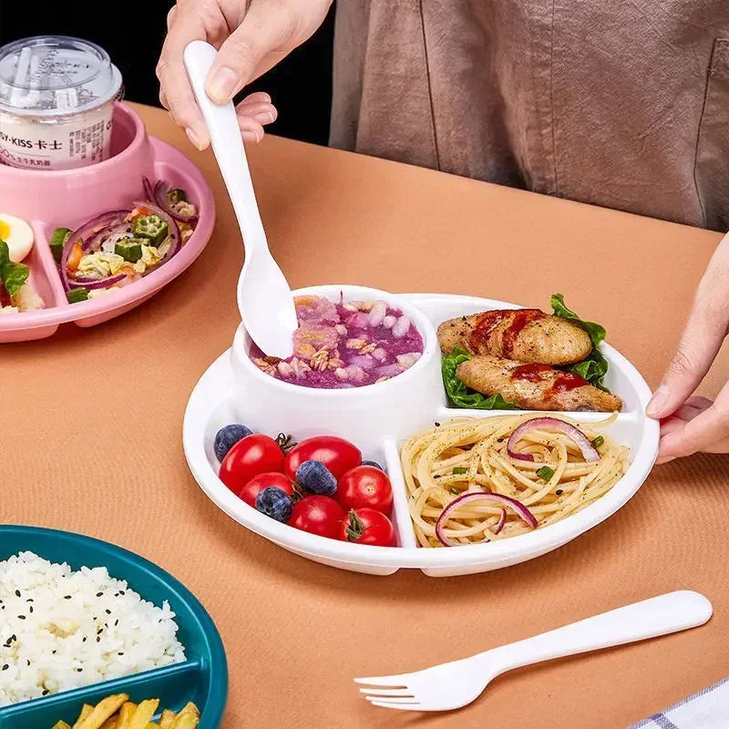 Skanto | Porsjonskontrollplate Delt Måltidsplanleggingsplate