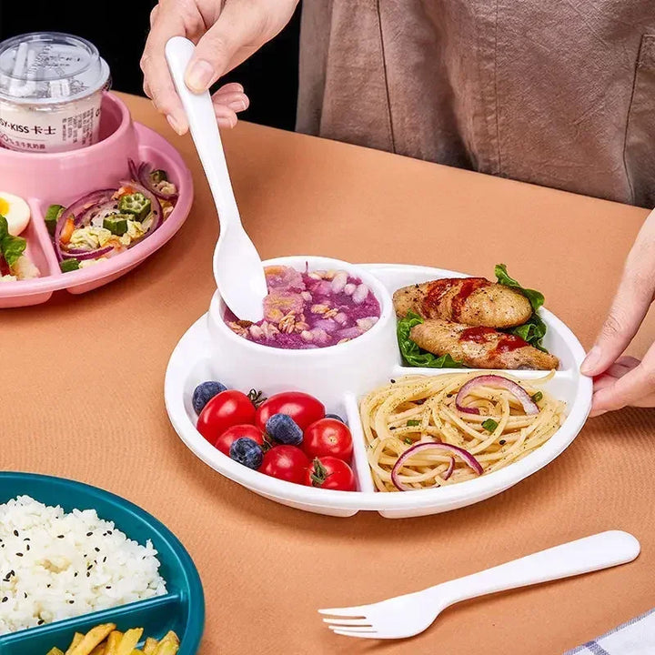 Skanto | Porsjonskontrollplate Delt Måltidsplanleggingsplate