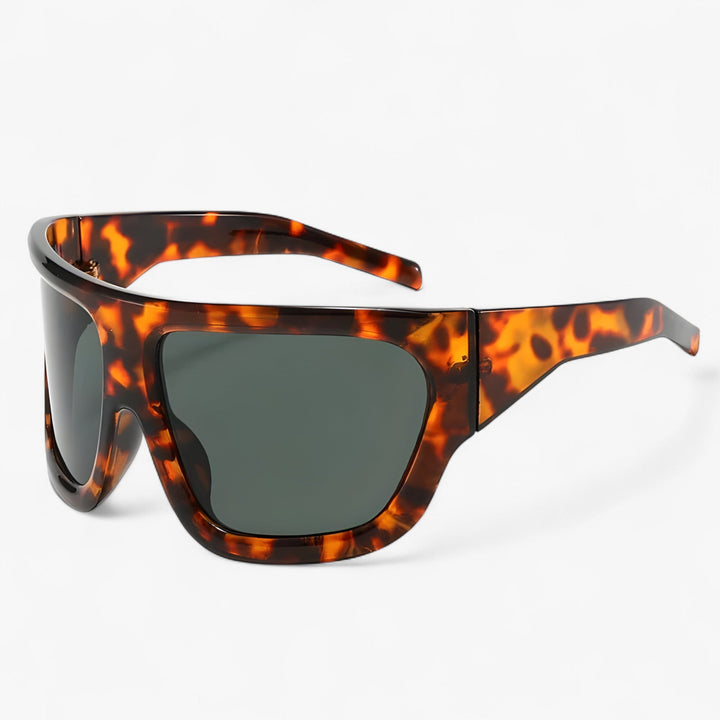 Oversized Steampunk Sports Sunglasses with Wraparound Design – Ignix | Skanto