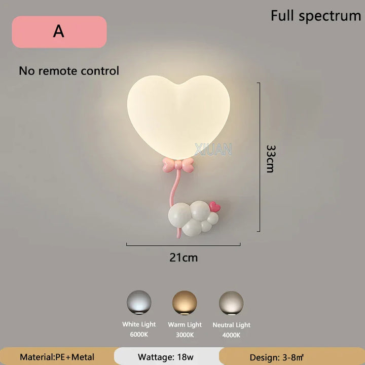 LoveLicht - Pink Clouds LED Nattlys Skanto