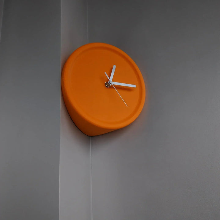 SilentCorner Klokke - Stilig Stille Veggklokke uten Boring Skanto