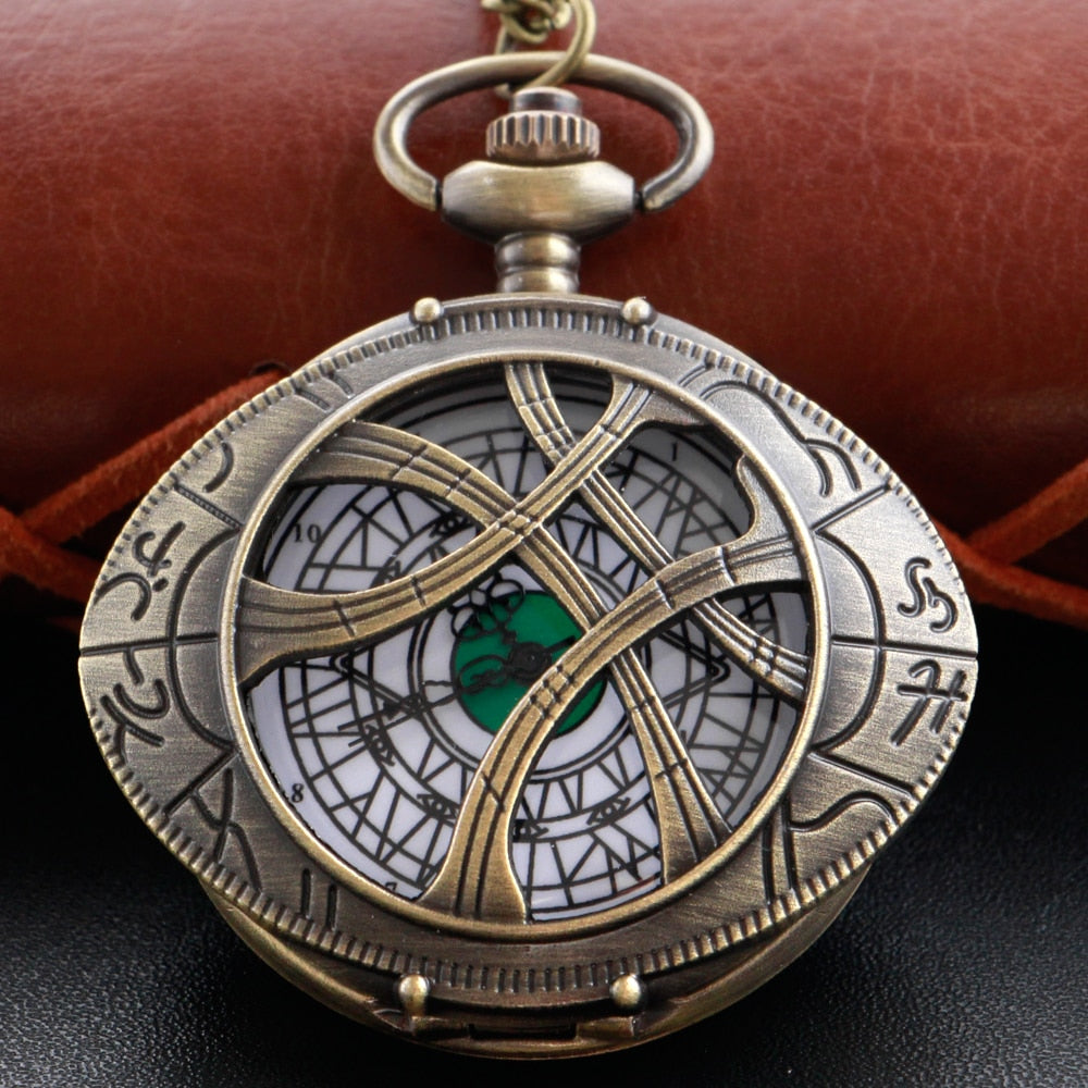 Skanto | Tidløs Tradisjon Steampunk Lommeur Halskjede